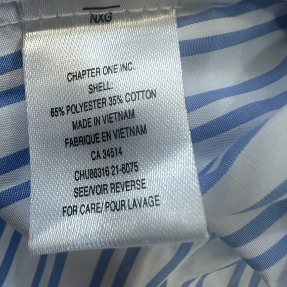 ❤️ Tamara H Striped Short Sleeve Blouse 2X NWOT - Picture 4 of 6